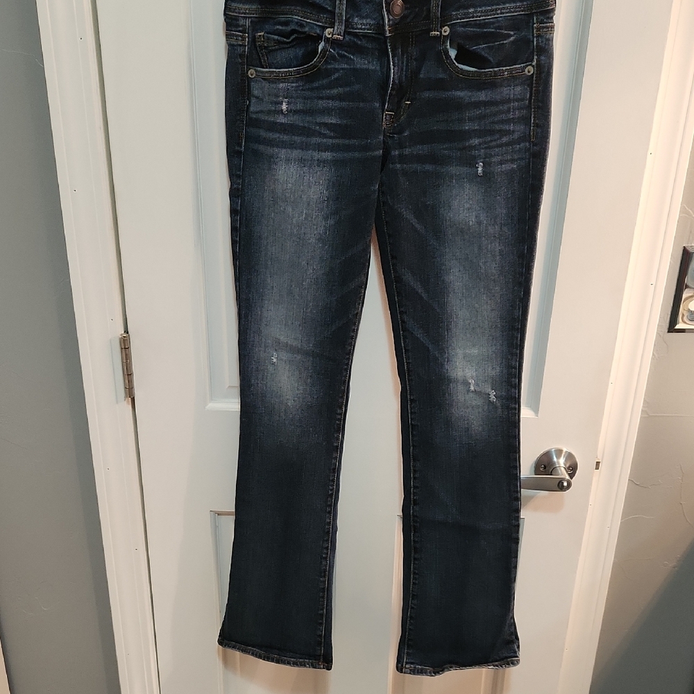 Women's Dark Blue Jeans